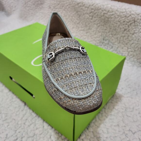 NEW Sam Edelman Girls Loraine Mini Loafer Tide Blue Multi size 12 Little Kid - Picture 1 of 8